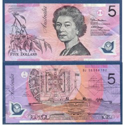 Australie Pick N°57d TTB, Billet de banque de 5 Dollars 2006