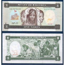 Erythrée Pick N°1, TTB Billet de banque de 1 Nakfa 1997