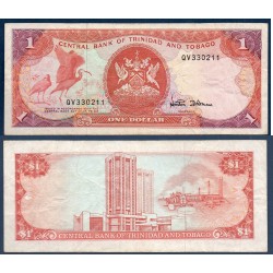 Trinité et Tobago Pick N°36d, TTB Billet de banque de 1 Dollar 1985