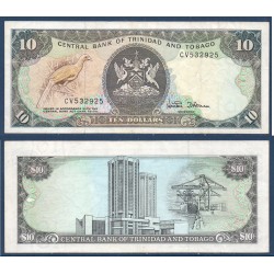 Trinité et Tobago Pick N°38d, Billet de banque de 10 Dollars 2002