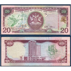 Trinité et Tobago Pick N°44a, TTB Billet de banque de 20 Dollars 2002