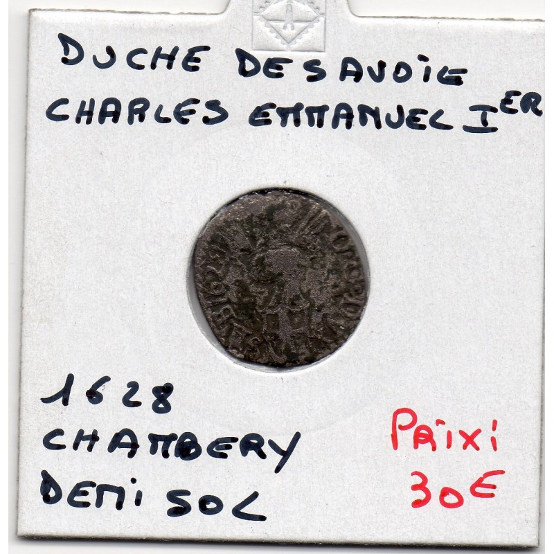 Duché de Savoie, Charles Emmanuel 1er (1628) demi sol Chambery