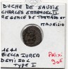 Duché de Savoie, Charles Emmanuel II (1641) demi sol type 1 Biella Ivrea