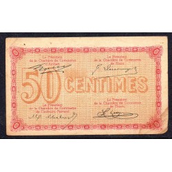 Puy de Dome 50 centimes TB 1.1.1920 Pirot 1 Billet de la chambre de Commerce