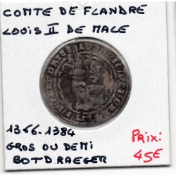 Comté de Flandre, Louis II le Male (1366-1384) Gros ou demi-Botdreaeger