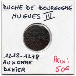 Duché de Bourgogne, Hugues III ou IV (1162-1272) Denier Auxonne