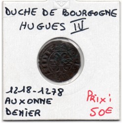 Duché de Bourgogne, Hugues IV (1162-1272) Denier Auxonne