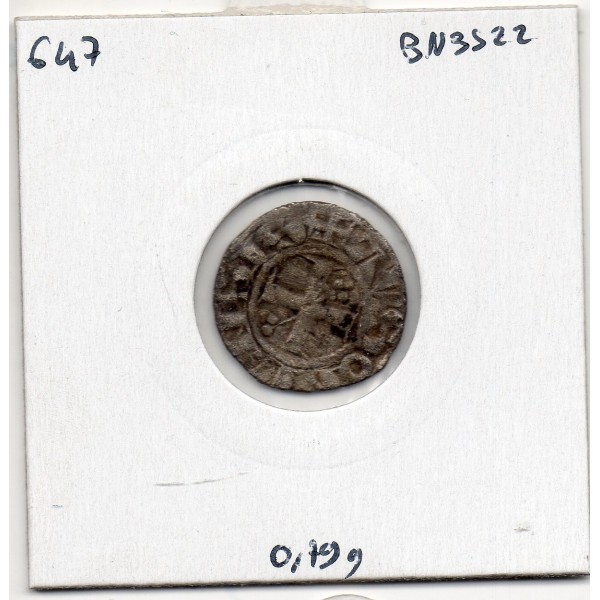 Duché de Bourgogne, Hugues IV (1162-1272) Denier Auxonne