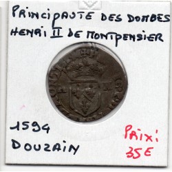 Principauté des Dombes, Henri II de Montpensier (1594) Douzain