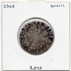 Pays-Bas Espagnols Brabant 1/10 Ecu 1571 Anvers, pièce de monnaie