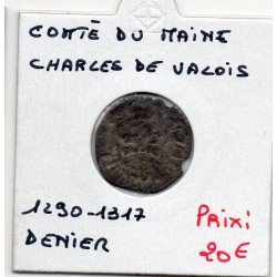 Comté du Maine, Charles de Valois (1290-1317) denier Coronat