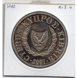 Chypre 1 pound 2007 SPL, KM 86 pièce de monnaie