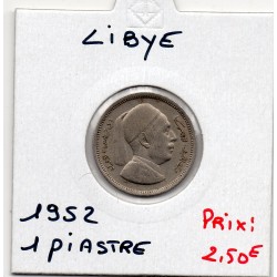 Libye 1 piastre 1952 Sup-, KM 4 pièce de monnaie