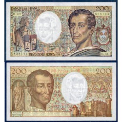 200 Francs Montesquieu Sup 1992 Billet de la banque de France