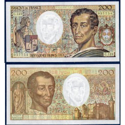 200 Francs Montesquieu Spl- 1992 Billet de la banque de France