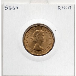 Grande Bretagne 3 pence 1967 FDC, KM 900 pièce de monnaie