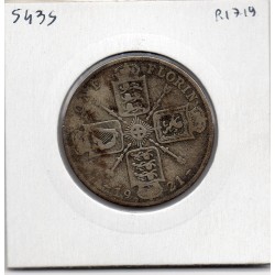 Grande Bretagne 1 Florin 1921 B, KM 817a pièce de monnaie