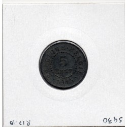 Belgique 5 centimes 1915 TTB, KM 80 pièce de monnaie