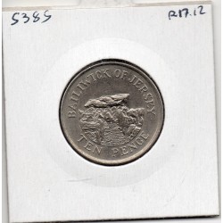 Jersey 10 pence 1992 Sup, KM 57.2 pièce de monnaie