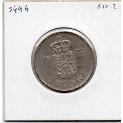 Danemark 1 krone 1979 Sup, KM 862 pièce de monnaie