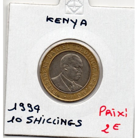 Kenya 10 shillings 1994 Sup, KM 27 pièce de monnaie