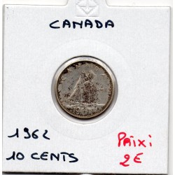 Canada 10 cents 1961 TTB, KM 51 pièce de monnaie