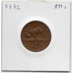 Afrique du sud 2 cents 1976 TTB KM 92 pièce de monnaie