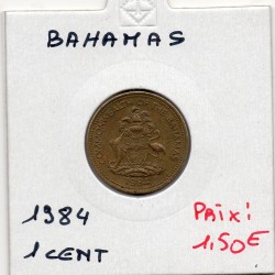 Bahamas 1 cent 1984 Sup, KM 59 pièce de monnaie