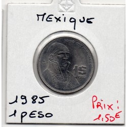 Mexique 1 Peso 1985 Spl, KM 496 pièce de monnaie