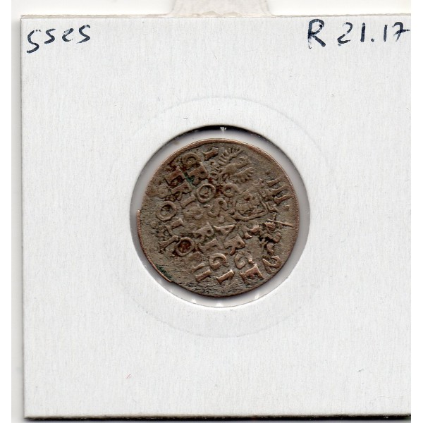 Pologne 3 Grosz Trojak Polski 1622 TB, pièce de monnaie