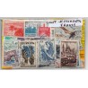 100 timbres français oblitérés variée petits et grand timbres