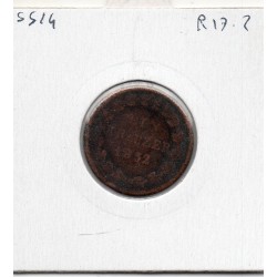 Nassau 1 kreuzer 1832 B KM 51 pièce de monnaie