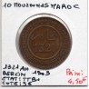 Maroc 10 Mouzounas 1321 AH -1903 Berlin TTB+, Lec 86 pièce de monnaie