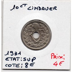 10 centimes Lindauer 1931 Sup+, France pièce de monnaie