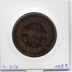 1 decime Dupré An 5 I Limoges B-, France pièce de monnaie