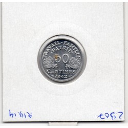 50 centimes Francisque Bazor 1942 Lourde FDC, France pièce de monnaie