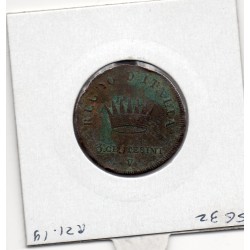 Italie Napoléon 3 centesimi 1808 V Venise B, KM C2 pièce de monnaie
