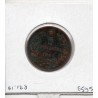 Italie 5 centesimi 1861 B Bologne TB,  KM 3 pièce de monnaie
