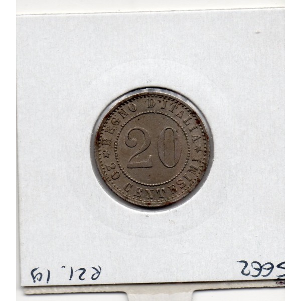 Italie 20 centesimi 1895 R Rome Sup,  KM 28.2 pièce de monnaie