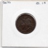 Italie Republique de Gênes, 4 Soldi 1814 TTB-,  KM 284 pièce de monnaie