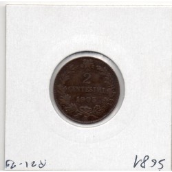Italie 2 centesimi 1903 R Rome TTB,  KM 38 pièce de monnaie