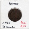 Italie Parme 20 Soldi 1795 TTB, KM C7 pièce de monnaie