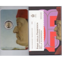 2 euro commémorative Saint Marin 2022 Piero della Francesca piece de monnaie €