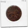 Vatican Benoit XIII 1/2 Bolognino 1724-1730 TB, KM 175 pièce de monnaie