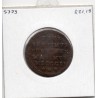 Vatican Pius Pie VII 1/2 Baiocco 1802 TB, KM 1265 pièce de monnaie