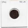 Italie Republique de Gênes, 2 Soldi 1724 B+,  KM 167 pièce de monnaie