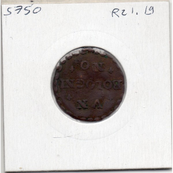 Italie Modène 1 Bolognino 1783 TB, KM 15 pièce de monnaie