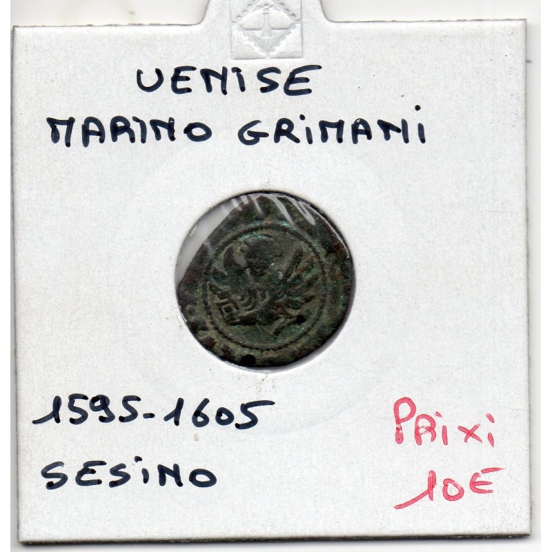 Italie Venise Marino Grimani Sesino 1595-1605 TB, pièce de monnaie