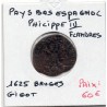 Pays-Bas Espagnols Gigot 1625 Bruges, KM 38 pièce de monnaie