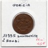 Italie gorizia, goritz 2 Soldi 1799 S Schmollnitz  TTB, KM 44 pièce de monnaie